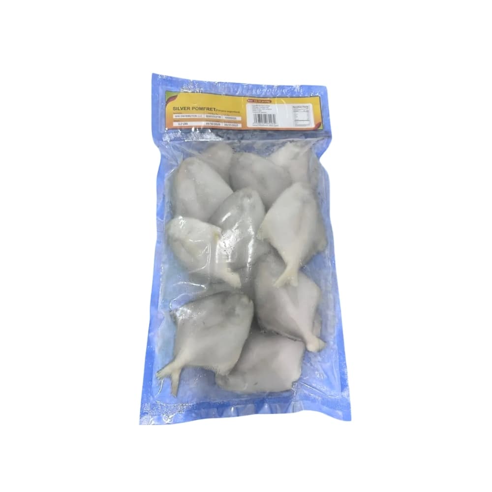 Silver Pomfret (100-200gm) — Fish & Seafood